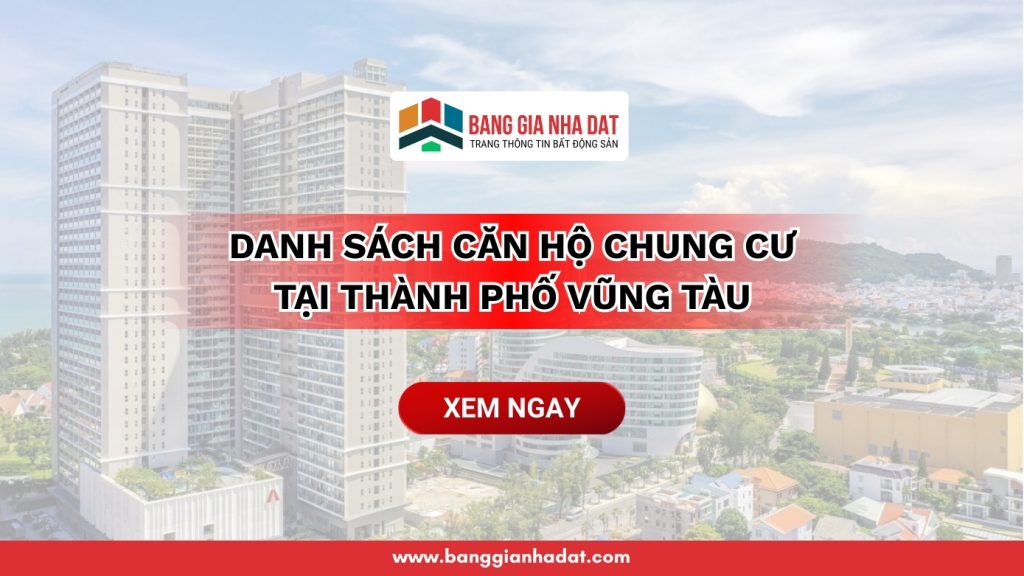 danh sach du an can ho chung cu vung tau moi nhat
