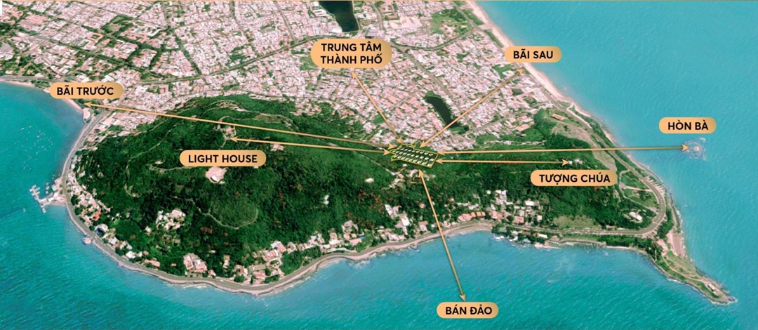 vi tri du an the lotus hill vung tau